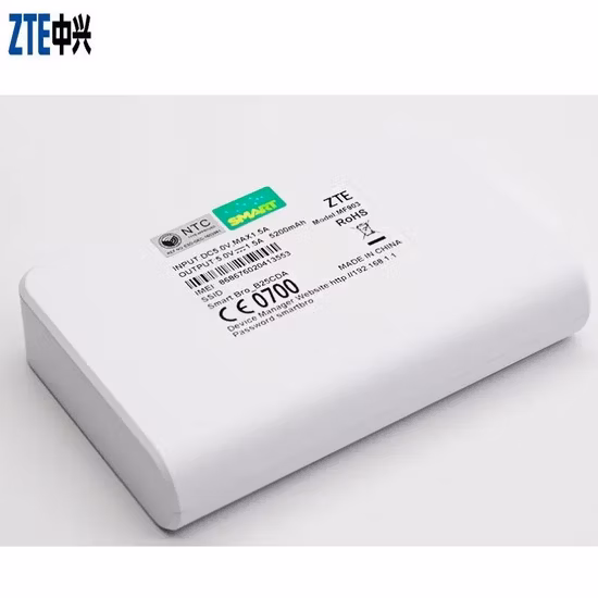 Mf903 4G LTE Pocket WiFi Roteador Desbloqueado 5200mAh Porta LAN sem fio RJ45 Roteador de carga USB